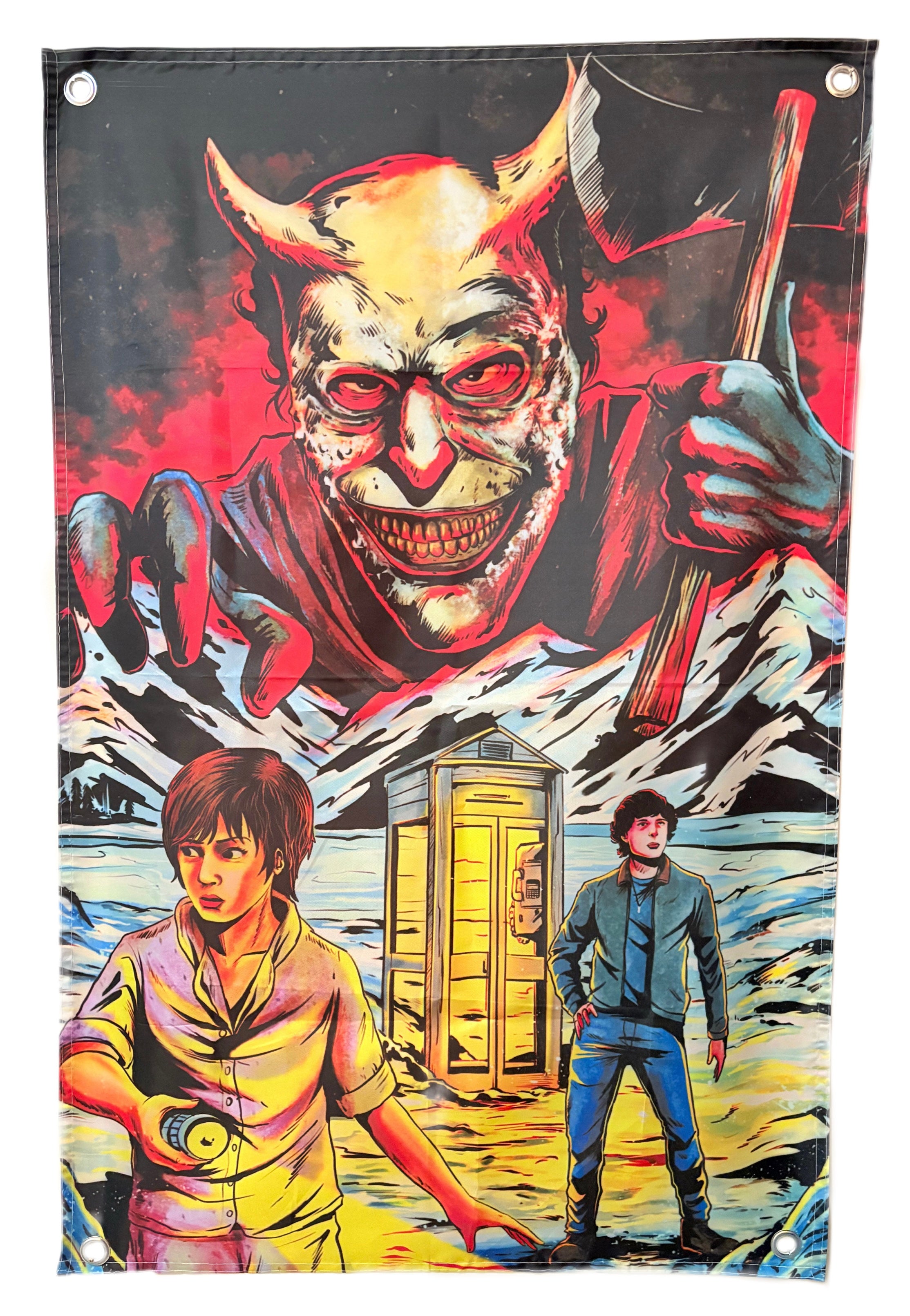 Alpine Lake - 21.5x33in Room Tapestry