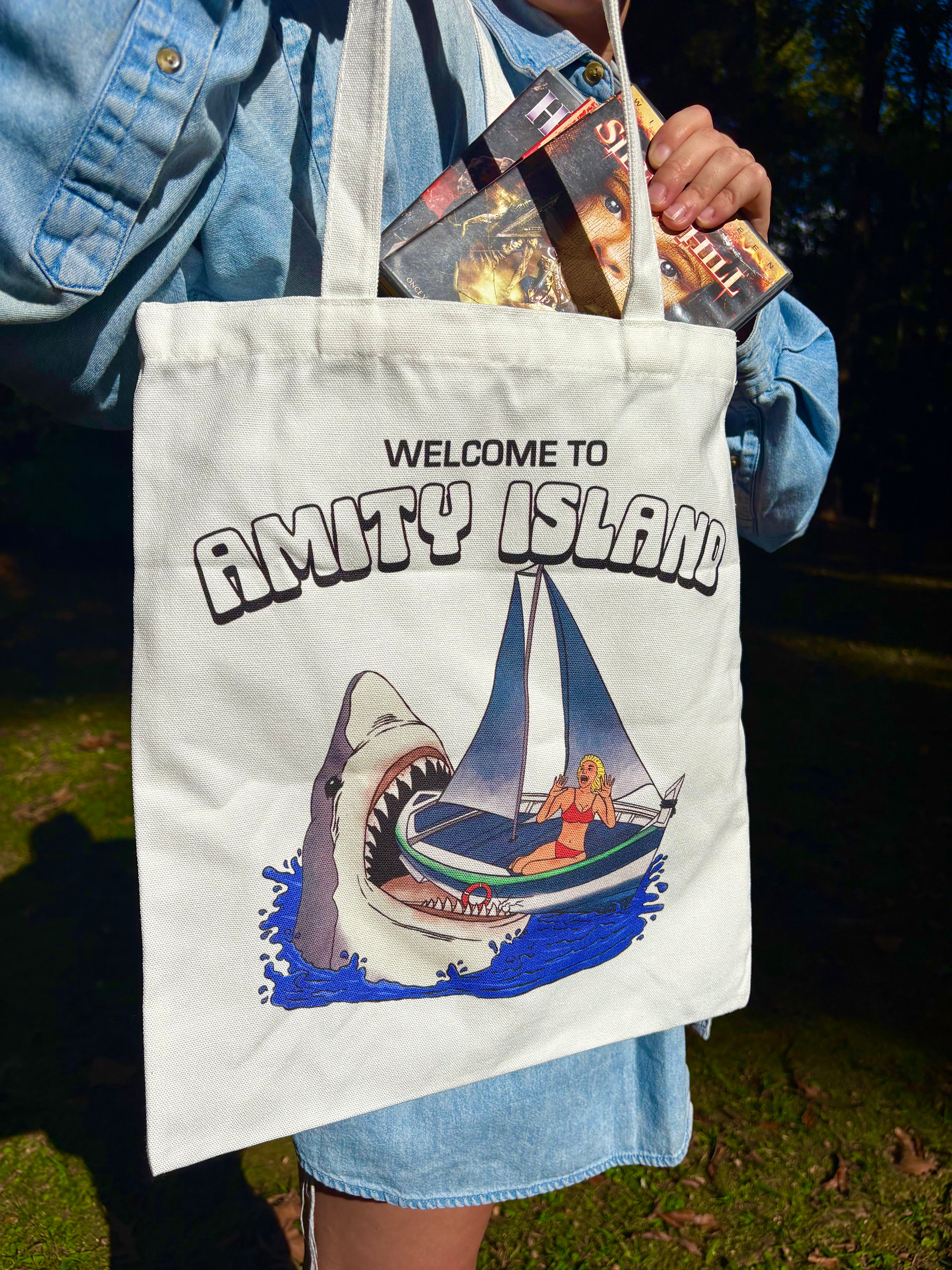 Amity Island - Canvas Tote Bag