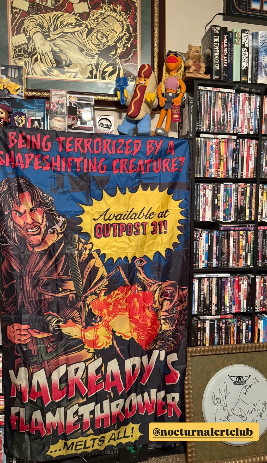 Macready's Flamethrower - 3x5 Tapestry